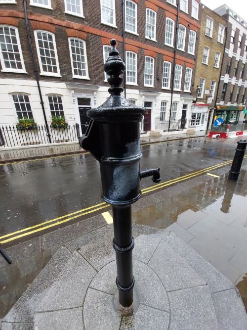 Public Health is.... The famous water pump at Broad Street. Jamzze, CC BY-SA 4.0 via Wikimedia Commons