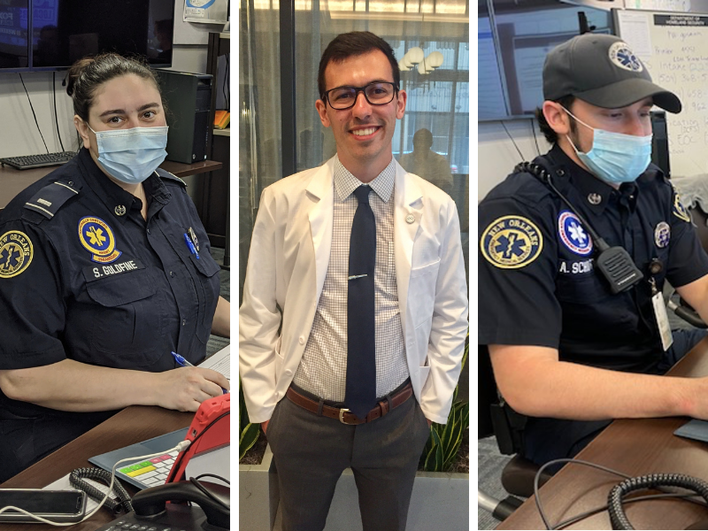 Photos of Shayna Goldfine, Jake Hurwitz, & Zander Schwartz