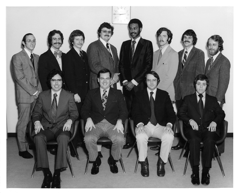 First Health Services and Hospital Administration class graduates in 1971