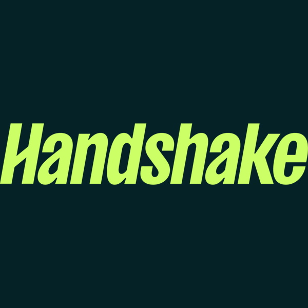 Wordmark for Handshake career services
