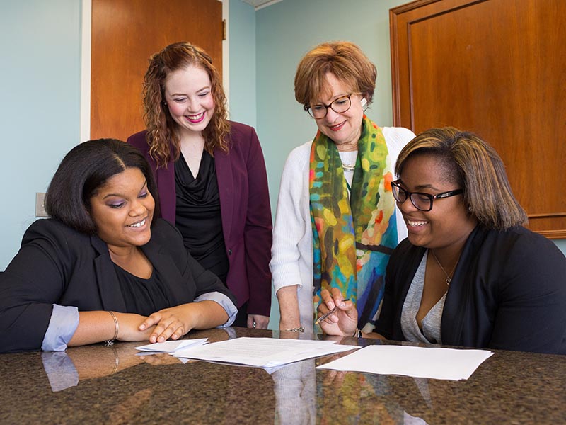 Public Health Students and Instructor