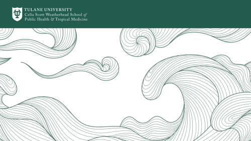 Thumbnail of PowerPoint template with wave pattern