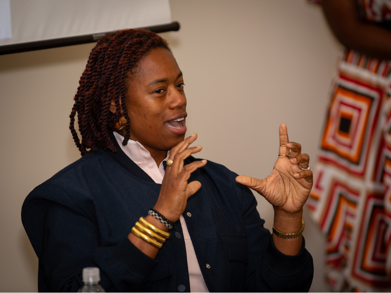 WSPH hosted several Black Maternal Health Week events this week. (Photo by Derek Bridges)