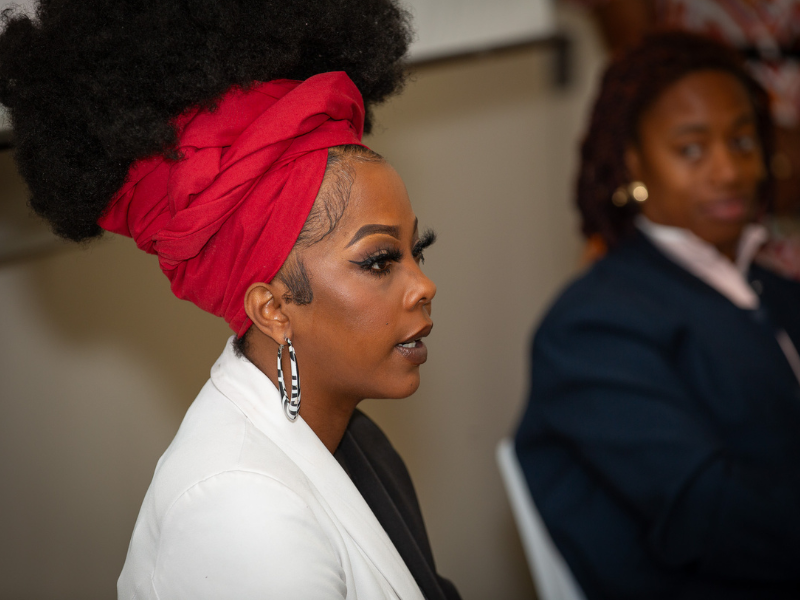 WSPH hosted several Black Maternal Health Week events this week. (Photo by Derek Bridges)