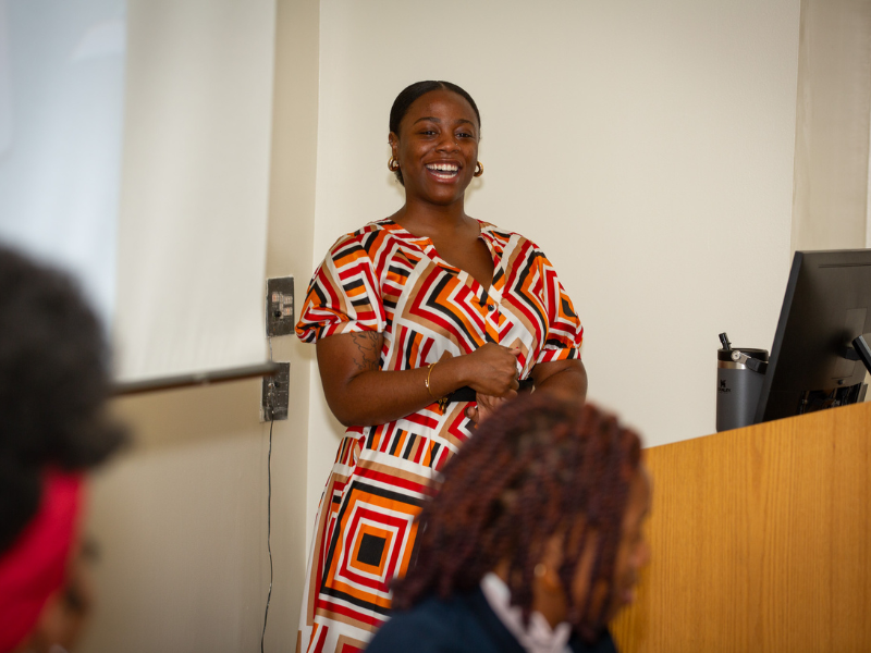 WSPH hosted several Black Maternal Health Week events this week. (Photo by Derek Bridges)