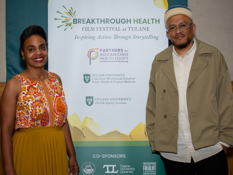Filmmakers, film fans and public health experts gathered for the Breakthrough Health Film Festival this week.