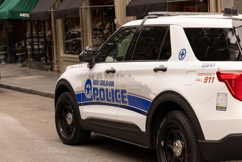 NOPD car parked