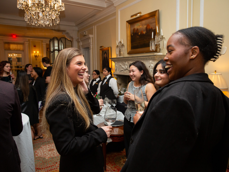 HPAM students networking with public health professionals in Washington D.C.