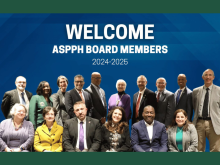 Dean LaVeist with other members of the board