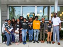 Eleven partners and participants in Center for Youth Equity